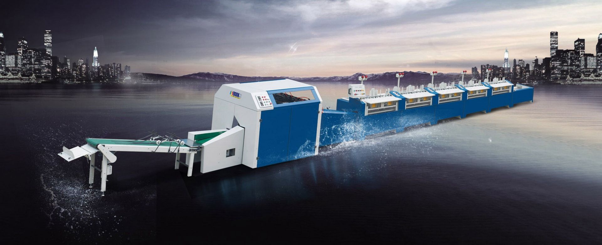 FJL八開試卷配頁膠訂聯(lián)動(dòng)線